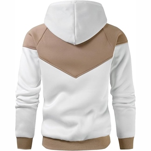 Moda al por mayor en blanco para hombre Streetwear Sudadera con capucha diseño personalizado poliéster/nailon antiarrugas de punto grueso sudaderas con capucha pesadas - Product Image 6