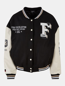 แจ็คเก็ตวาร์ซิตี้สำหรับฤดูหนาวแบบยูนิเซ็กซ์ แขนทำจากขนสัตว์คุณภาพพรีเมียม แต่งขอบหนัง สไตล์คลาสสิกแบบเลตเตอร์แมน เสื้อผ้ากีฬาสำหรับโรงเรียน ปักโลโก้ด้านหน้าได้ตามต้องการ - Product Image 6