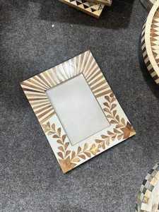 Meilleure qualité 2023 nouvelle vente chaude indien fait à la main incrustation d'os naturel cadre Photo décoratif/cadre photo par Dieu Grace outre-mer - Product Image 6