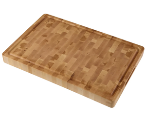Tabla de Cortar Cuadrada de Madera de Acacia Ecológica de 16 Pulgadas, Juego de Tablas de Cortar con Mango de la India - Product Image 4