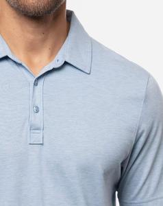 Chemises polo pour hommes de haute qualité, élégantes, avec logo personnalisé, séchage rapide, athlétiques, fines, élasticité, couleur unie, chemises de golf pour hommes - Product Image 5