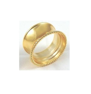 Venta caliente baño y cocina servilleteros accesorios diseño de lujo flor Metal chapado en oro forma redonda para el hogar hoteles uso - Product Image 3