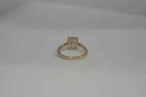 Premium Lab Grown Diamond Moissanite Ring Coussin Cut 2.00 Carat VS1 IGI SGL Certified Gold Rose Gold Silver Fournisseur direct - Product Image 4