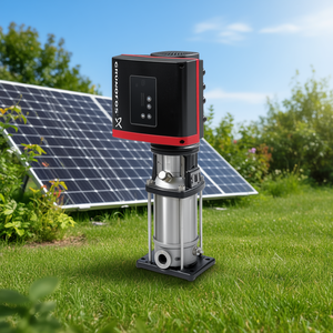 Pompe solaire de surface haute pression DC Grundfos CRFlex CRF10-2 48V en acier inoxydable - Product Image 3