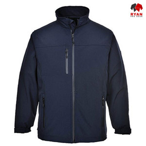 Chaqueta Softshell de Diseño Personalizado Ryan Pro Gear para Hombre, Cierre de Cremallera, Tela Transpirable con Logotipo Personalizado, Antiarrugas - Product Image 3