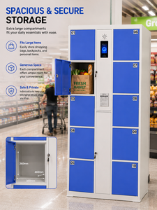 Système de reconnaissance faciale à écran tactile de 7 pouces de haute qualité, respectueux de l'environnement, pour supermarchés, casiers intelligents de stockage en libre-service - Product Image 3