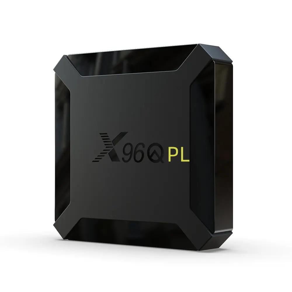 TV Box X96Q versi baru 2024 TV Polandia 4K online untuk terbaik android HD TV Media Player gratis pengiriman