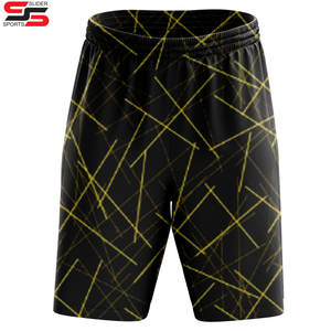 Pantalones cortos de baloncesto de malla personalizados, impresión por sublimación, logotipo, poliéster, pantalones cortos de baloncesto para hombre - Product Image 1