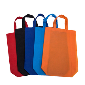 Bolso de compras plegable no tejido de PP con logotipo personalizado de alta calidad, tela de impresión reutilizable promocional y reciclable - Product Image 6