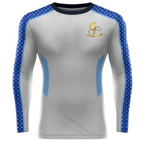 Camiseta Deportiva de Manga Larga para Hombre, Colección Grace, de la Mejor Calidad, en Spandex/Poliéster, Diseño Personalizable para Entrenamiento - Product Image 1