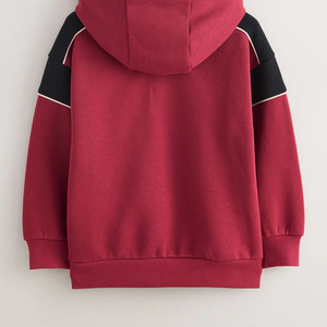 คอลเลคชั่นเสื้อผ้ากันหนาวแบบ Color Block พร้อมกระเป๋าแบบจิงโจ้ สำหรับการสั่งซื้อจำนวนมาก สไตล์ลำลอง พร้อมบริการออกแบบโลโก้ตามสั่ง เพื่อความสบายและทรงหลวม - Product Image 6