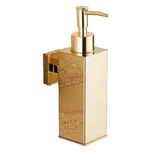 Distributeur mural moderne de savon liquide en métal Distributeur de savon à main à pompe pour le lavage des mains - Product Image 3