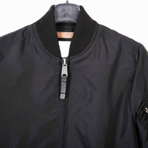 Nouveau design de blousons d'aviateur grande taille de couleur unie pour hommes/meilleur blouson d'aviateur à fermeture éclair et à manches longues avec col montant pour hommes - Product Image 4