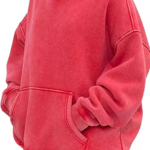 Sudaderas con capucha de lavado ácido informales para hombre, ropa de invierno, sudaderas con capucha de lavado ácido informales de Color sólido, ropa de moda, sudaderas con capucha de lavado ácido ajustadas para hombre - Product Image 1