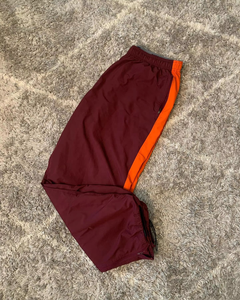 Pantalon de jogging d'été personnalisé en nylon respirant, coupe droite, poches latérales amples, anti-plis, grande taille, style coupe-vent pour homme - Product Image 4