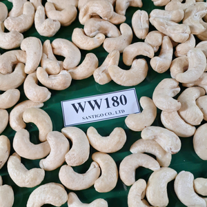 Fournisseur de confiance SANTIGO noix de cajou Kaju noix de cajou W180 Noix de cajou emballage personnalisé à bas quantité minimale de commande - Product Image 1