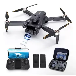 โดรนจีพีเอสพร้อมกล้อง4K RC Quadcopter พร้อมไฟ LED มอเตอร์ไร้แปรงถ่าน1กม. รีโมทคอนโทรลส่งภาพ - Product Image 1