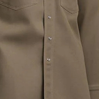 Venta al por mayor 100% algodón hombres Industrial transpirable resistente al fuego ropa de trabajo camisa de trabajo de soldadura