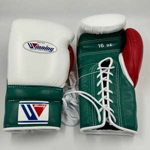 Gants de boxe MMA en cuir de vache et en cuir PU avec logo et design personnalisés Poignées de main Sangle de poignet réglable Gants d'entraînement imperméables - Product Image 2