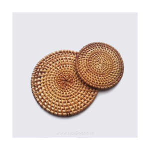 Platos de ratán de alta calidad con soporte Decoración de mesa con incrustaciones de nácar a buen precio de Vietnam - Product Image 4