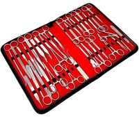 Kit de suture manuel pour bétail, tendance actuelle, utilisation en clinique vétérinaire, logo personnalisé, léger, qualité supérieure, acier certifié CE, réutilisable