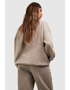 Conjunto de Sudadera con Capucha y Pantalones Deportivos Lisos con Logotipo Bordado Personalizado, Estampado en Relieve 3D, Dos Piezas para Mujer - Product Image 5