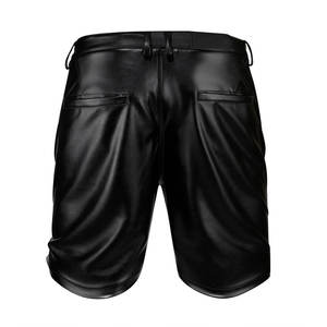 <b>Men's</b> <b>Knee</b> <b>Length</b> <b>Shorts</b> 2024 Genuine Leather <b>Shorts</b> for <b>Men</b> Cool and Breathable Slim Fit <b>Shorts</b> for <b>Men</b> - Product Image 2