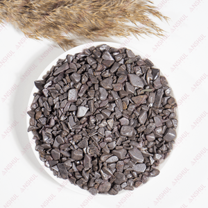 Venta al por Mayor de Virutas de Hematita de Color Gris Oscuro, 1 kg, Virutas Pequeñas Pulimentadas, Cristales Naturales Curativos para Decoración y Meditación - Product Image 3