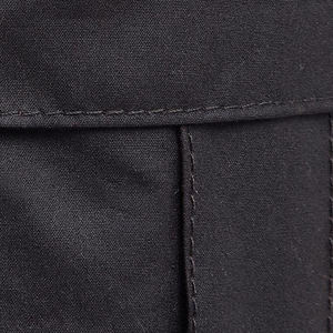 Men's Hooded Street Style <b>Waxed</b> <b>Canvas</b> Jacket 100% Cotton Waterproof Custom Logo & Size - Product Image 3