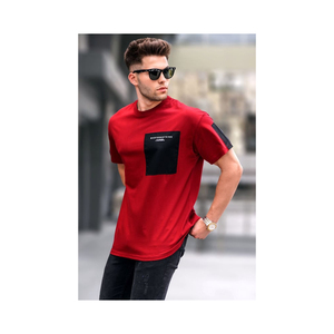 เสื้อยืดผ้าฝ้ายพิมพ์ลายพื้นฐานสำหรับผู้ชายและ100% ดีไซน์ล่าสุดพร้อมส่ง - Product Image 4