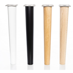 Pieds de meubles en bois modernes pour armoire de table Table basse ottomane-Nouvelle application pour lit d'hôpital - Product Image 6