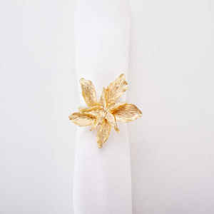 Rond de serviette au design agréable en or Fournitures directes pour hôtels ou restaurants Anneaux de serviette pour la décoration de vaisselle - Product Image 3