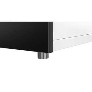 7 Cu. Ft. Stainless Steel Manual Defrost Convertible Upright Freezer/Refrigerator Adjustable <b>Shelves</b> 40 DB Quiet Garage Ready - Product Image 6