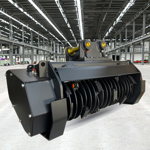 Hoogwaardige, zware mobiele bosmaaier/houtversnipperaar op rupsbanden, diesel aangedreven, voor landbouwgebruik, met hoogpresterende motor. - Product Image 4