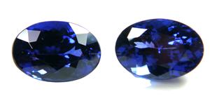 Accessoires de bijoux à bricoler soi-même Tanzanite forme ovale naturel bleu foncé pierre précieuse semi-précieuse ovale tanzanite à vendre - Product Image 4