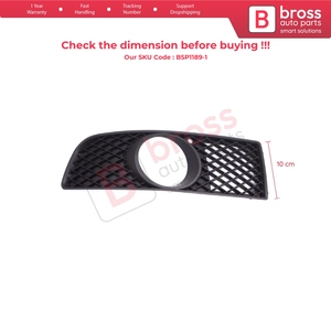 BSP1189-1 Front Bumper Fog <b>Light</b> Frame Housing Left for Polo MK3 6N2 1999-2001 Facelift 6N0853665C - Product Image 6