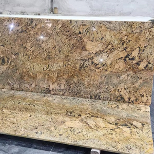 แผ่นหินแกรนิตสีทองอลาสก้าทันสมัยทนทานต่อการใช้งานกลางแจ้งห้องนอนรับประทานอาหารห้องนั่งเล่นห้องครัวพื้นวิลล่าโรงแรม - Product Image 1