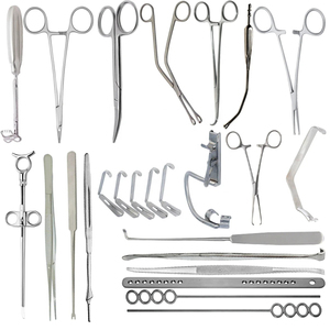 Juego de Instrumentos Quirúrgicos Desechables de Un Solo Uso para Cirugía Menor, Tijeras Quirúrgicas, Pinzas, Instrumentos Manuales de Alta Calidad para Uso Hospitalario - Product Image 3