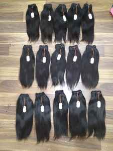 12A Cutícula sin procesar alineado Raw Indian Temple Hair Extensions / 100% Natural indio cabello humano mayorista de la India - Product Image 3