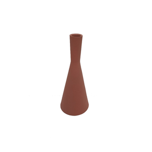 Bougeoir conique en métal noir le plus vendu forme ronde pour la décoration de maison et de mariage en vrac à la main - Product Image 6
