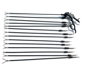 Fórceps laparoscópicos manuales listos para el envío, instrumentos quirúrgicos para cirugía laparoscópica con estándar de seguridad MOL - Product Image 3