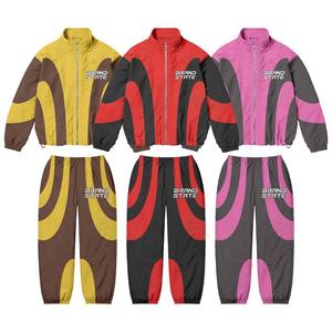 Nouveau Style femmes 100% Nylon coupe-vent survêtement avant Zip taille élastique grande taille pour l'hiver - Product Image 4