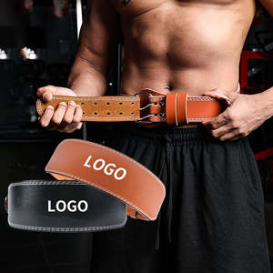 Heaven Earth Adjustable Custom Cowhide Leather Weightlifting Power Belt-Eco-Friendly Breathable Professional Protection for Gym - Product Image 6