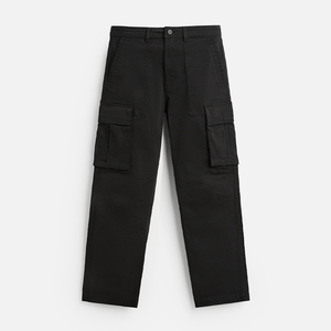 Premium hommes haute coupe ample droite Cargo pantalon multipoches pierre lavé lourd respirant extérieur tactique travail décontracté - Product Image 3