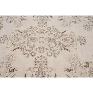 Tapis turc surdimensionné de 6,7 x 10,6 pieds, tapis persan vintage brun - Product Image 4