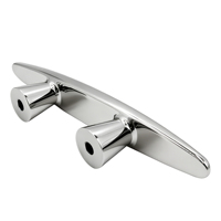Accessoires pour bateaux rapides : Borne de quai robuste en acier inoxydable 316 poli miroir, en promotion, pour bateaux et yachts