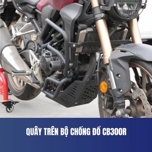 Kit de Protección Inferior de Acero Inoxidable Mbiker para CB300R/CB150R, Fijo para Modificación/Actualización de Motocicletas de Calle - Product Image 2