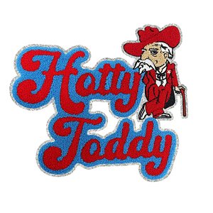 Parches bordados 3D personalizados de chenilla para planchar, diseño de oso <span class=keywords><strong>moral</strong></span> en tela de sarga, parches bordados para planchar para ropa - Product Image 2