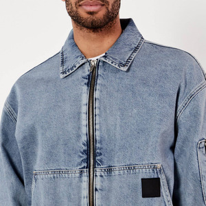 Chaqueta Vaquera Clásica Twillsports 2026 para Hombre, Estilo Vintage Resistente, 100% Algodón Orgánico, Cortavientos, Ecológica, Cómoda para Invierno, Informal - Product Image 1