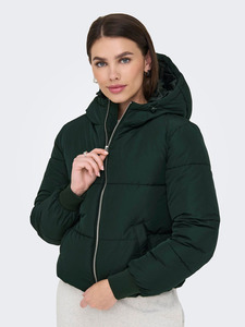 Venta al por mayor de diseño único de abeto más vendido de las mujeres último de punto Puffer acolchado burbuja chaqueta de invierno con relleno de poliéster - Product Image 6